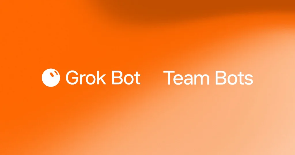SpaceXAI, Ekip İçi Paylaşımlı Yapay Zeka Asistanları Team Bots'u Tanıttı — xAI yayın görseli
