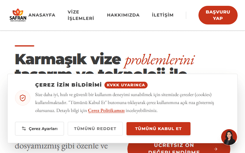 SafranVize B2C Vize Platformu